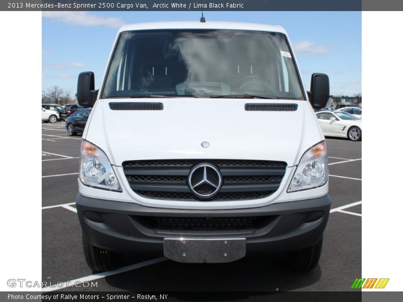 Arctic White / Lima Black Fabric 2013 Mercedes-Benz Sprinter 2500 Cargo Van
