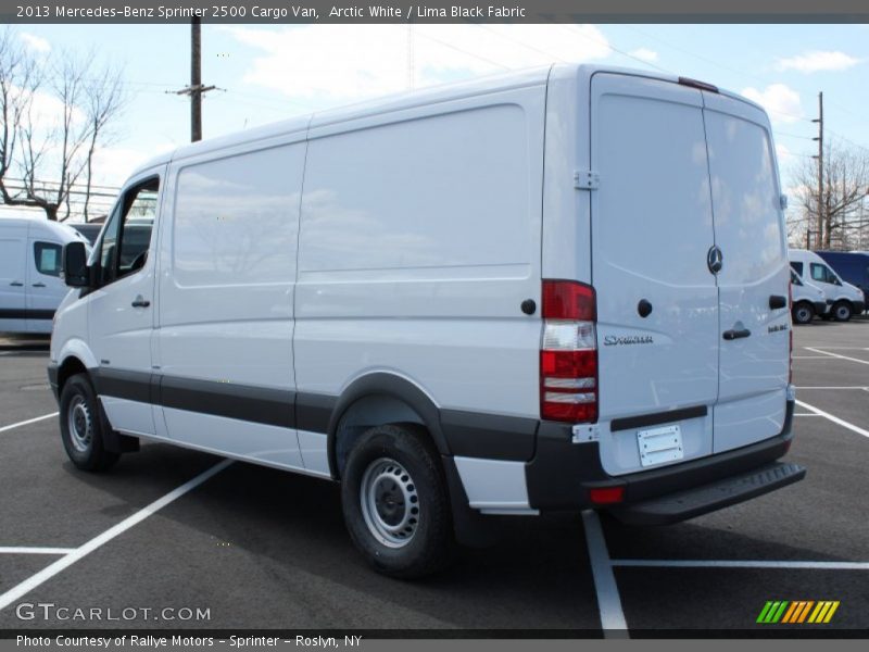 Arctic White / Lima Black Fabric 2013 Mercedes-Benz Sprinter 2500 Cargo Van