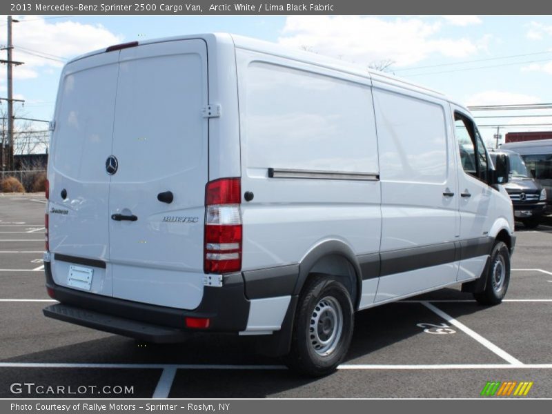Arctic White / Lima Black Fabric 2013 Mercedes-Benz Sprinter 2500 Cargo Van