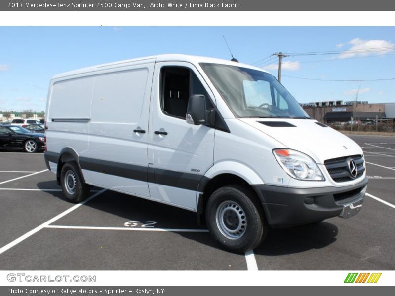 Arctic White / Lima Black Fabric 2013 Mercedes-Benz Sprinter 2500 Cargo Van