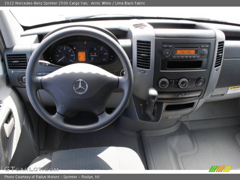 Arctic White / Lima Black Fabric 2013 Mercedes-Benz Sprinter 2500 Cargo Van