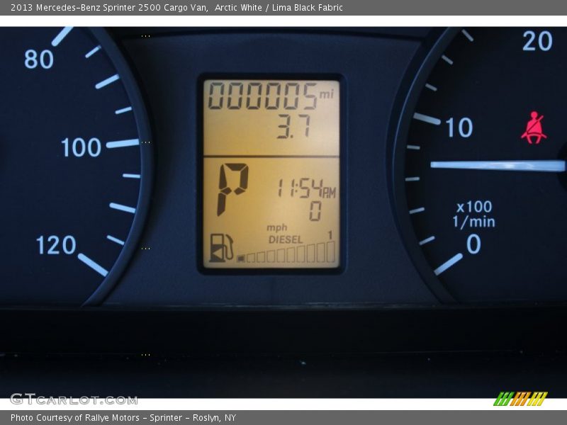 Arctic White / Lima Black Fabric 2013 Mercedes-Benz Sprinter 2500 Cargo Van