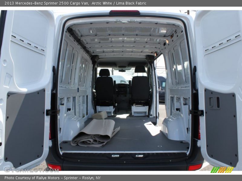 Arctic White / Lima Black Fabric 2013 Mercedes-Benz Sprinter 2500 Cargo Van