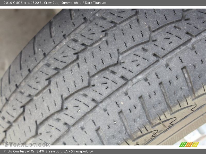 Summit White / Dark Titanium 2010 GMC Sierra 1500 SL Crew Cab