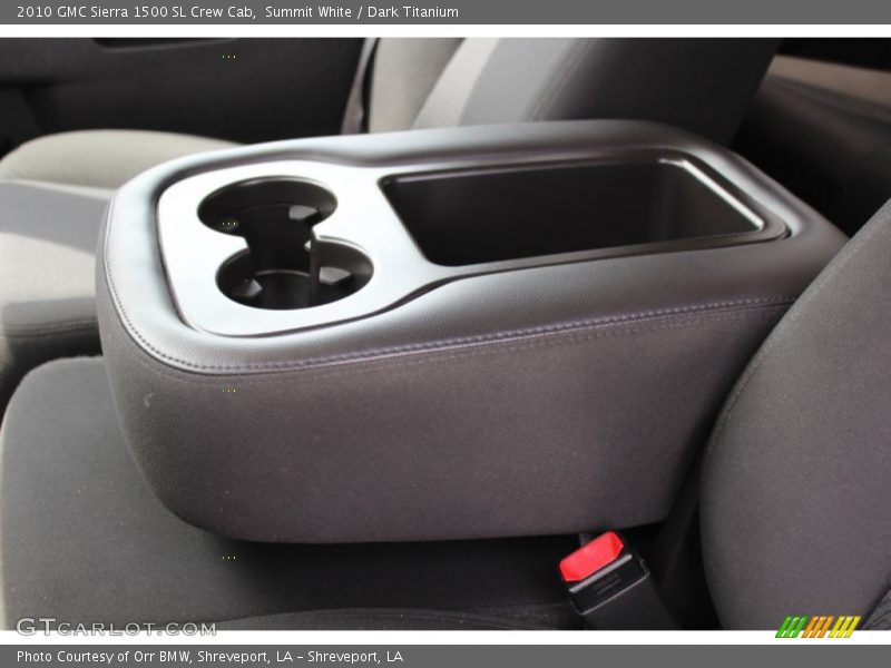 Summit White / Dark Titanium 2010 GMC Sierra 1500 SL Crew Cab