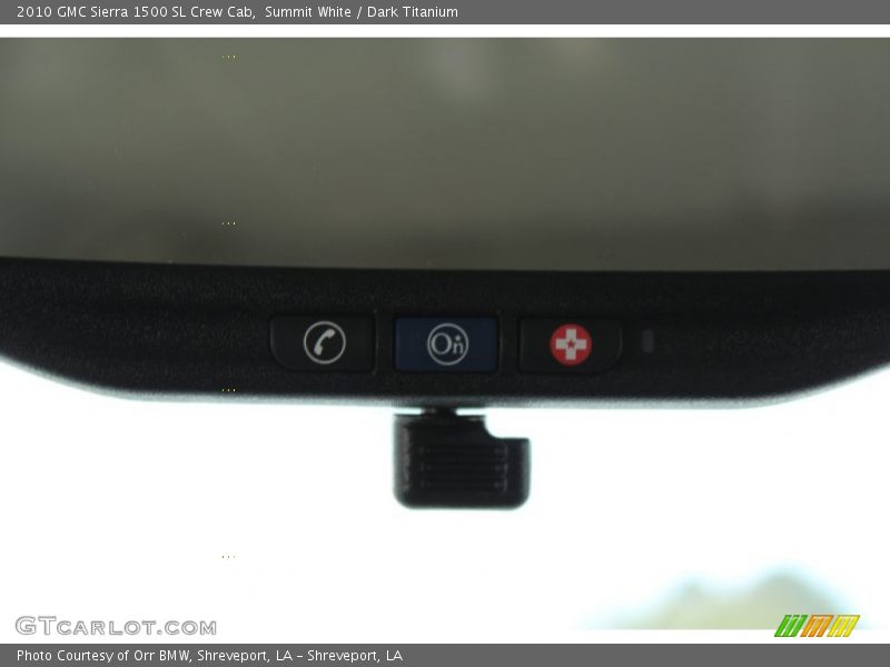 Summit White / Dark Titanium 2010 GMC Sierra 1500 SL Crew Cab