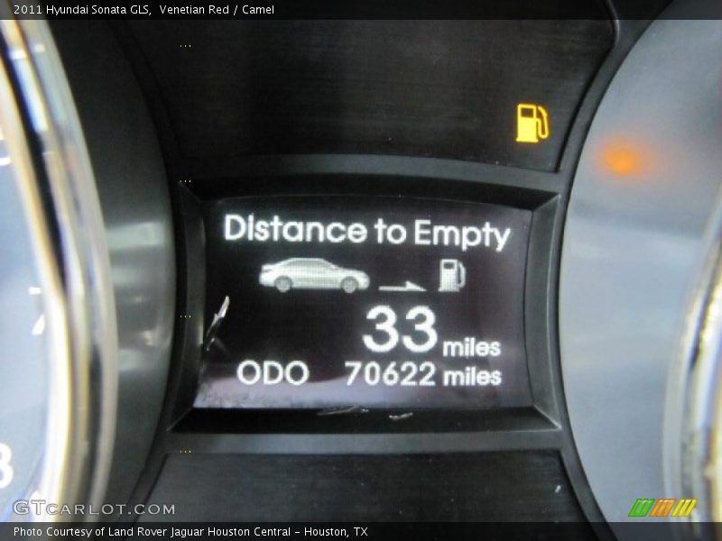 Venetian Red / Camel 2011 Hyundai Sonata GLS