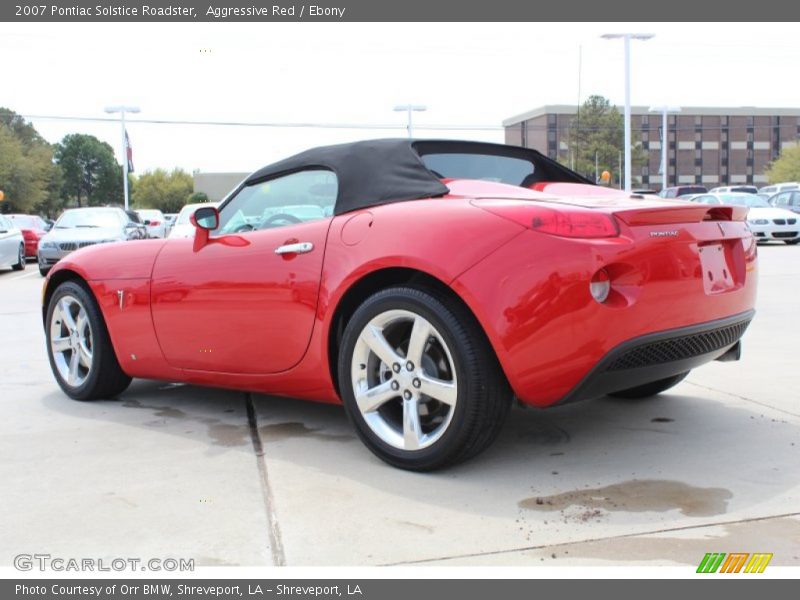 Aggressive Red / Ebony 2007 Pontiac Solstice Roadster