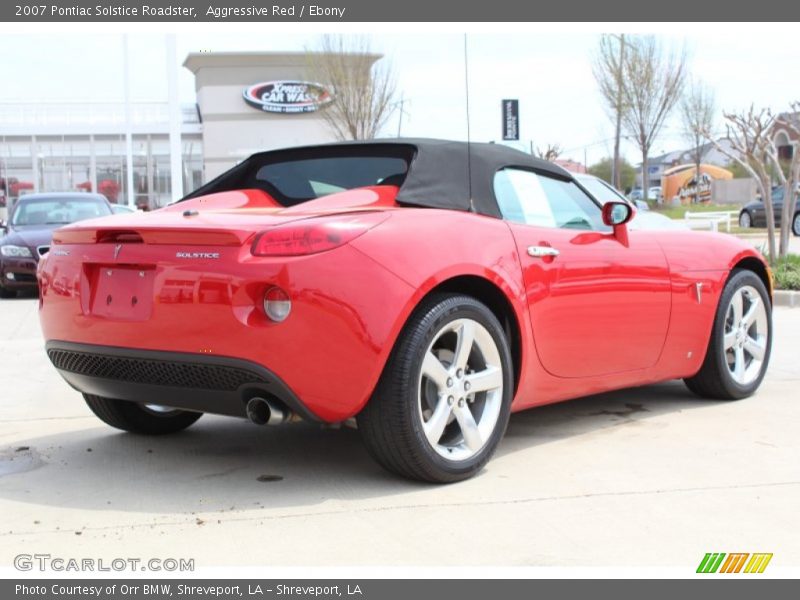 Aggressive Red / Ebony 2007 Pontiac Solstice Roadster