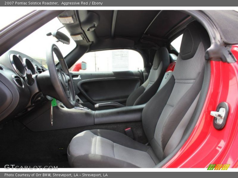 Aggressive Red / Ebony 2007 Pontiac Solstice Roadster