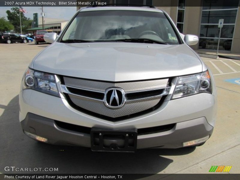 Billet Silver Metallic / Taupe 2007 Acura MDX Technology