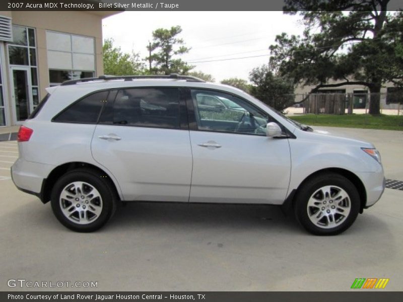 Billet Silver Metallic / Taupe 2007 Acura MDX Technology