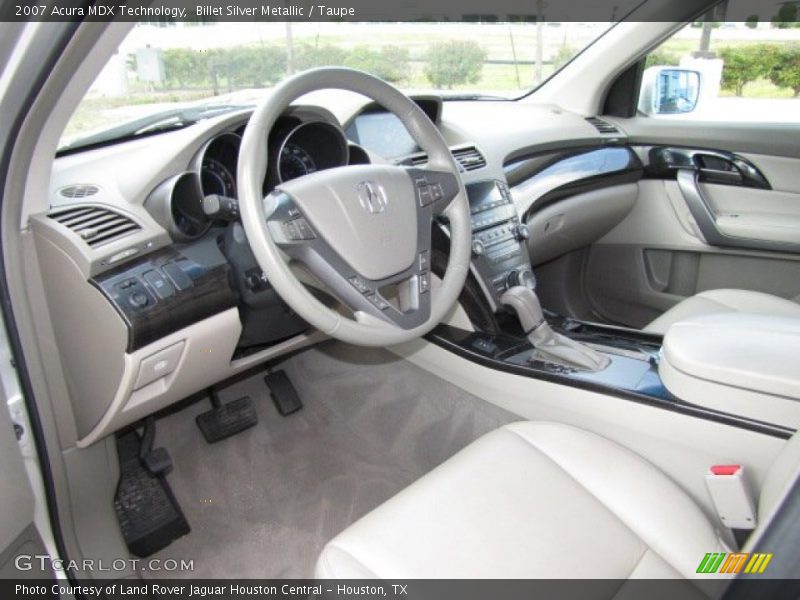 Taupe Interior - 2007 MDX Technology 