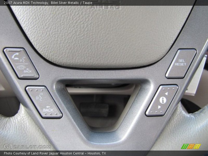 Controls of 2007 MDX Technology