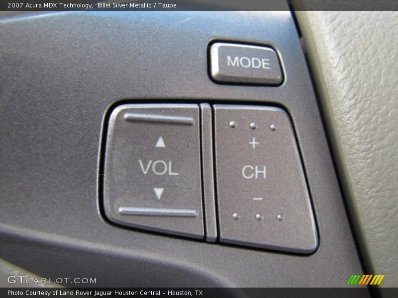 Controls of 2007 MDX Technology