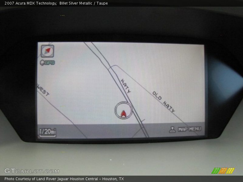 Navigation of 2007 MDX Technology