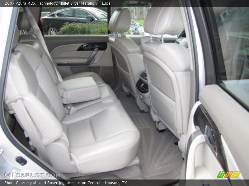 Rear Seat of 2007 MDX Technology