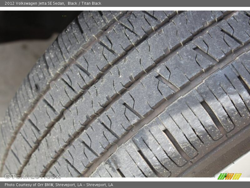 Black / Titan Black 2012 Volkswagen Jetta SE Sedan