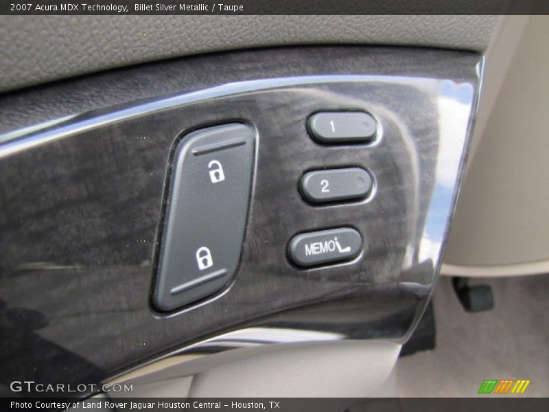 Controls of 2007 MDX Technology