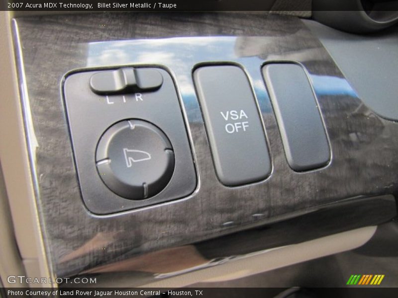 Controls of 2007 MDX Technology