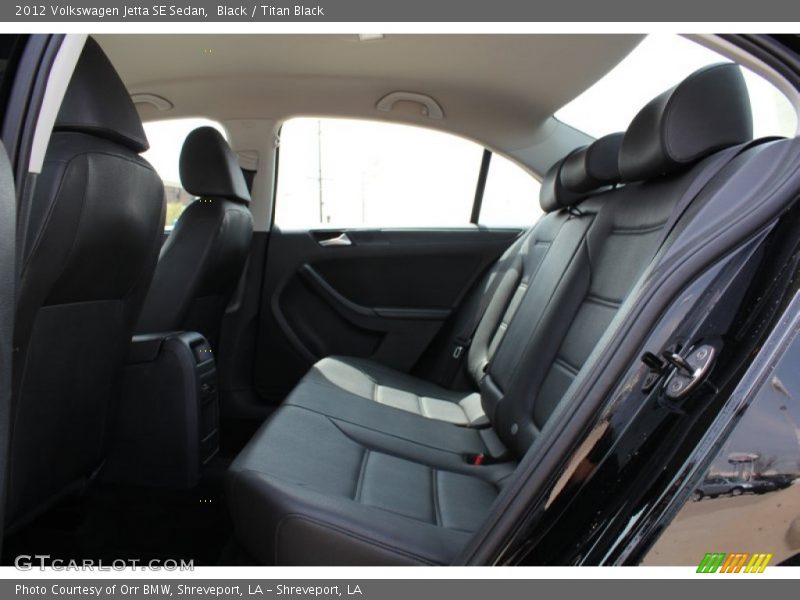Black / Titan Black 2012 Volkswagen Jetta SE Sedan