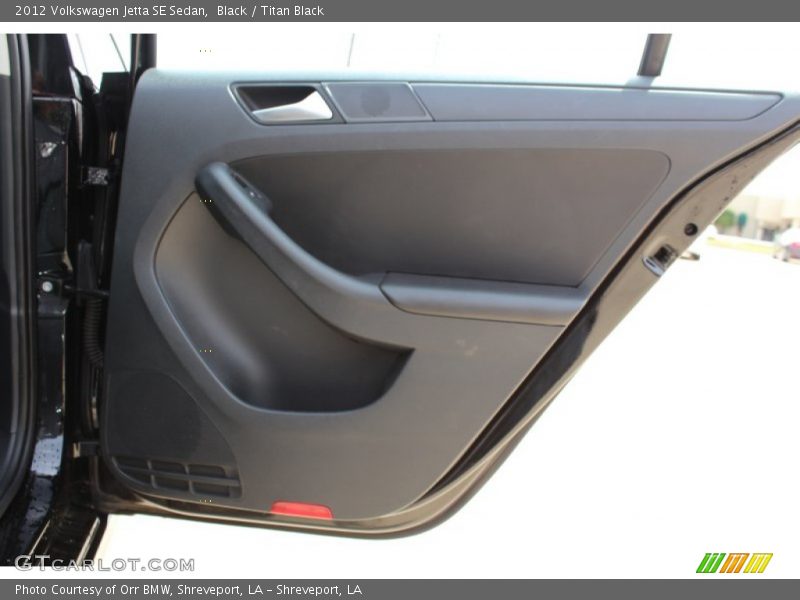 Black / Titan Black 2012 Volkswagen Jetta SE Sedan