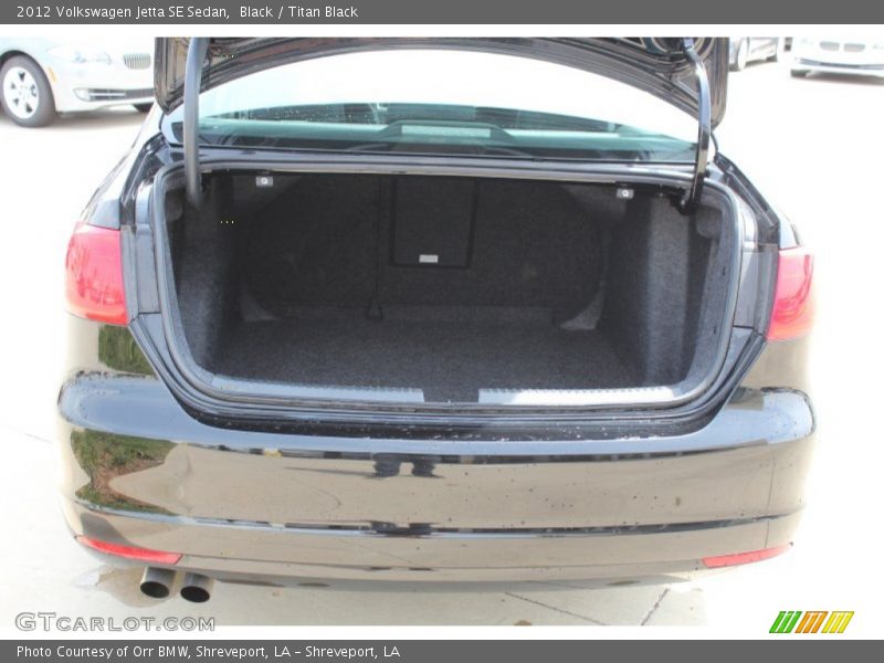 Black / Titan Black 2012 Volkswagen Jetta SE Sedan