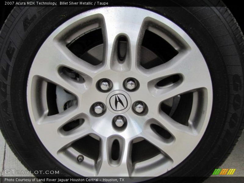 Billet Silver Metallic / Taupe 2007 Acura MDX Technology
