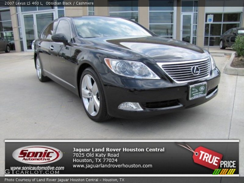 Obsidian Black / Cashmere 2007 Lexus LS 460 L