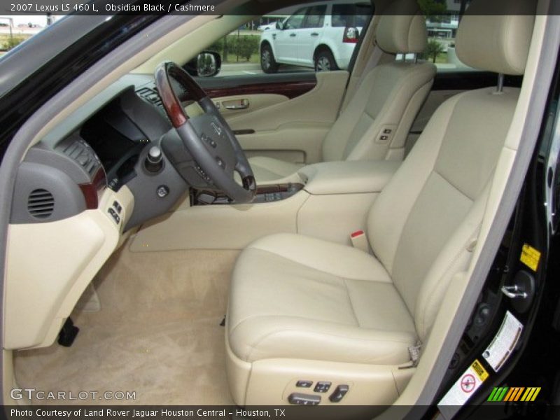 Front Seat of 2007 LS 460 L