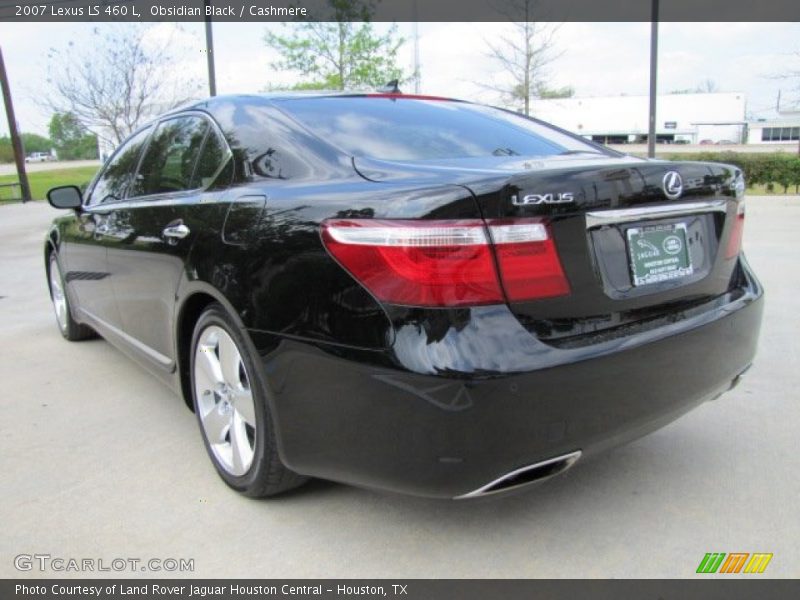 Obsidian Black / Cashmere 2007 Lexus LS 460 L