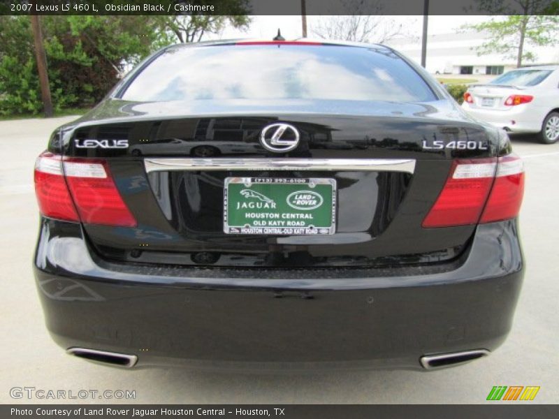 Obsidian Black / Cashmere 2007 Lexus LS 460 L
