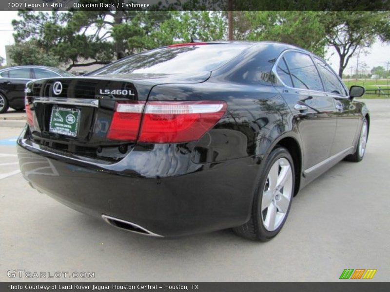 Obsidian Black / Cashmere 2007 Lexus LS 460 L