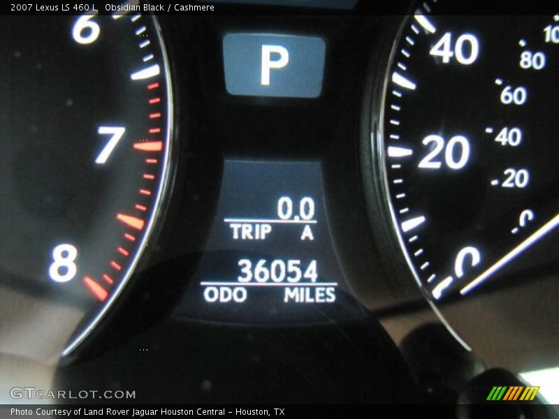 Obsidian Black / Cashmere 2007 Lexus LS 460 L