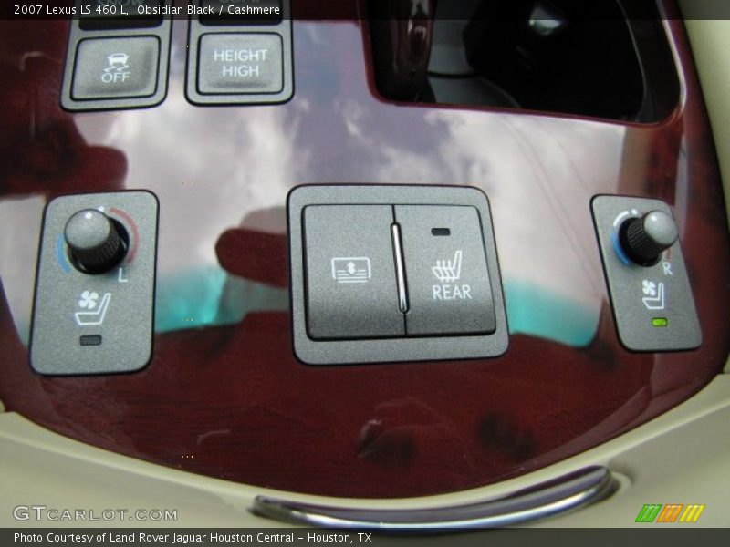 Obsidian Black / Cashmere 2007 Lexus LS 460 L