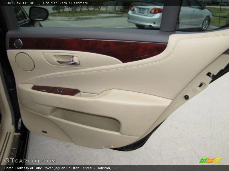 Obsidian Black / Cashmere 2007 Lexus LS 460 L