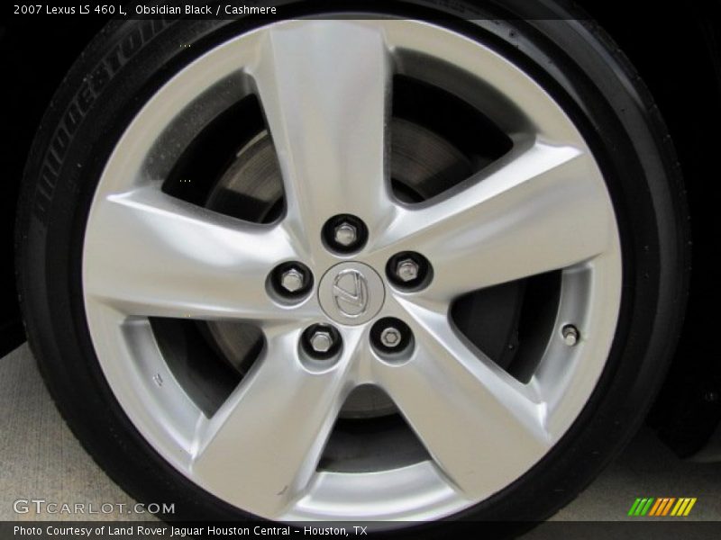 Obsidian Black / Cashmere 2007 Lexus LS 460 L