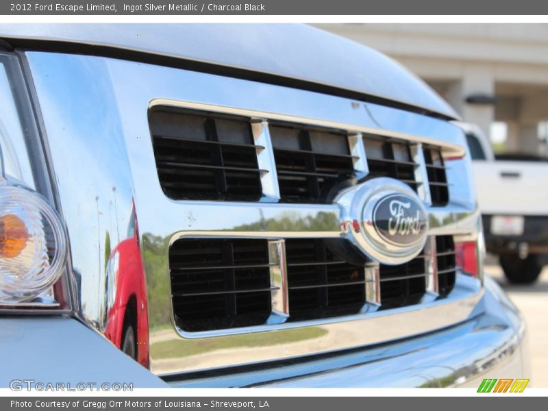 Ingot Silver Metallic / Charcoal Black 2012 Ford Escape Limited