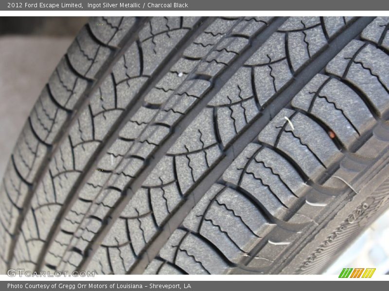 Ingot Silver Metallic / Charcoal Black 2012 Ford Escape Limited