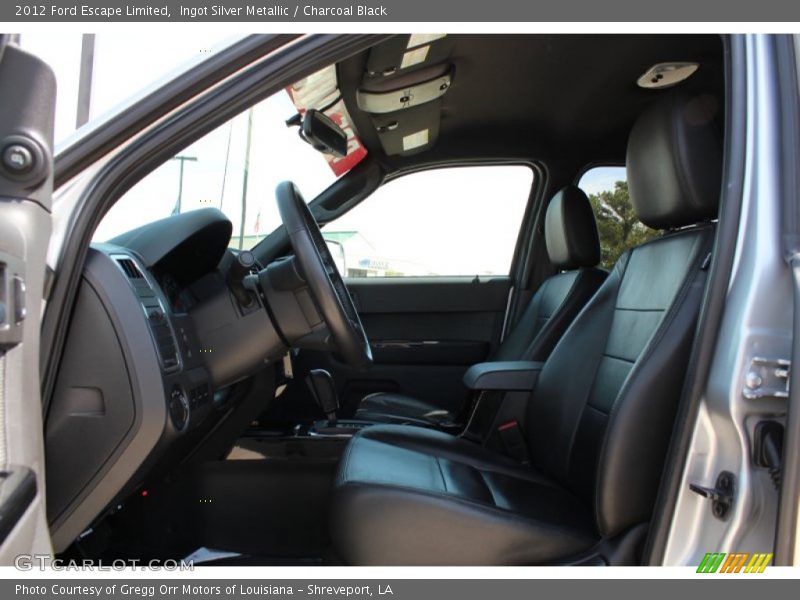 Ingot Silver Metallic / Charcoal Black 2012 Ford Escape Limited