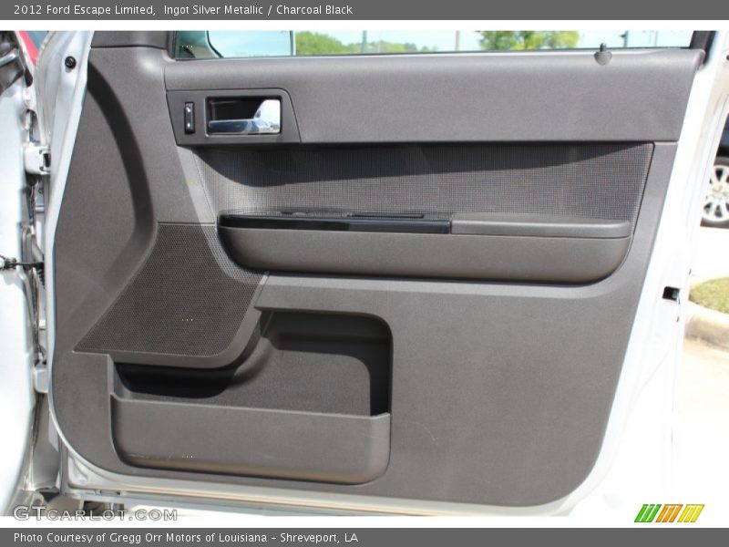 Ingot Silver Metallic / Charcoal Black 2012 Ford Escape Limited
