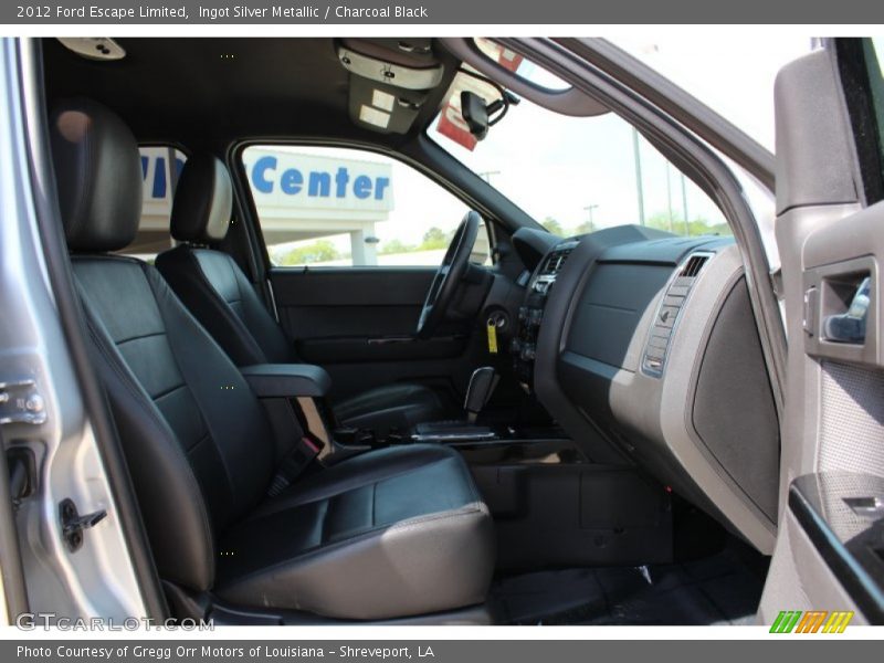 Ingot Silver Metallic / Charcoal Black 2012 Ford Escape Limited