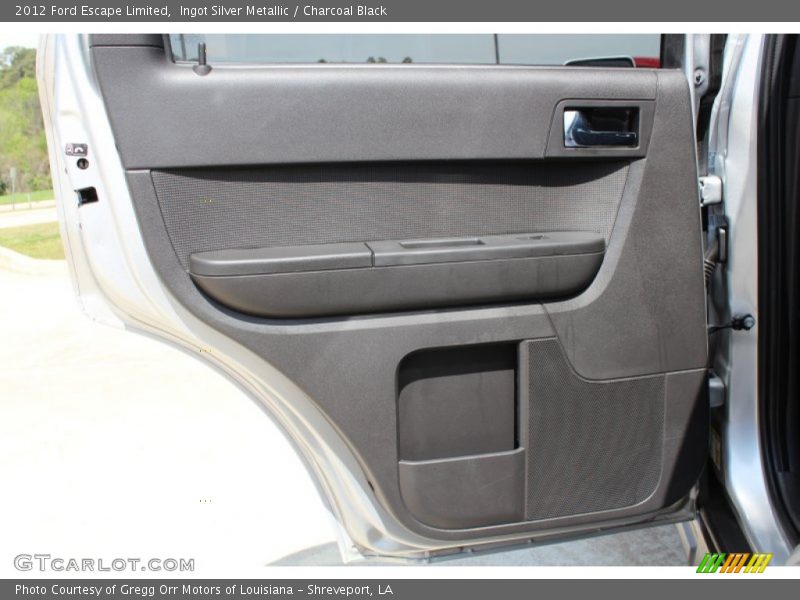 Ingot Silver Metallic / Charcoal Black 2012 Ford Escape Limited