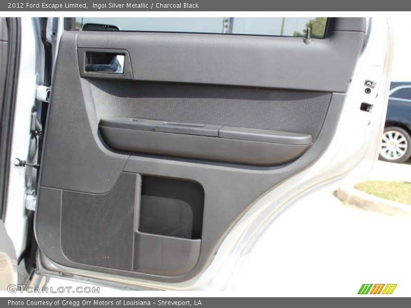 Ingot Silver Metallic / Charcoal Black 2012 Ford Escape Limited