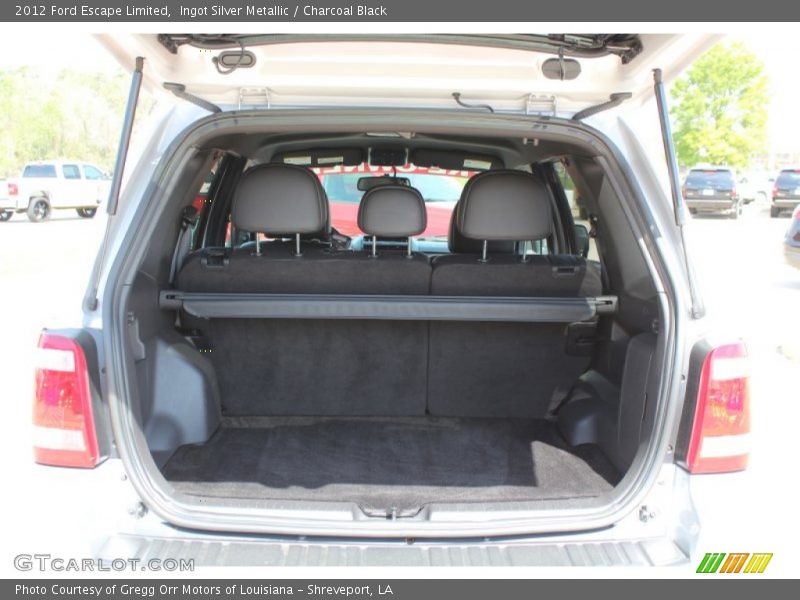Ingot Silver Metallic / Charcoal Black 2012 Ford Escape Limited