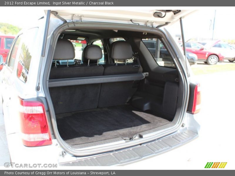 Ingot Silver Metallic / Charcoal Black 2012 Ford Escape Limited