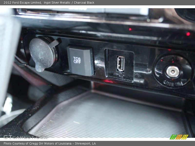 Ingot Silver Metallic / Charcoal Black 2012 Ford Escape Limited