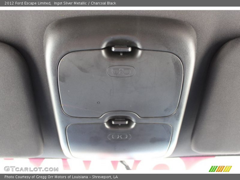 Ingot Silver Metallic / Charcoal Black 2012 Ford Escape Limited