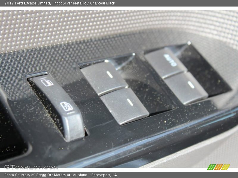 Ingot Silver Metallic / Charcoal Black 2012 Ford Escape Limited