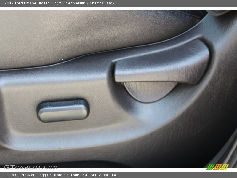 Ingot Silver Metallic / Charcoal Black 2012 Ford Escape Limited